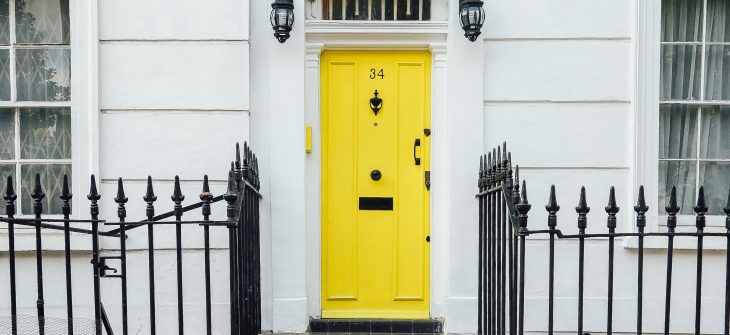 bright front doors around Jacksonville