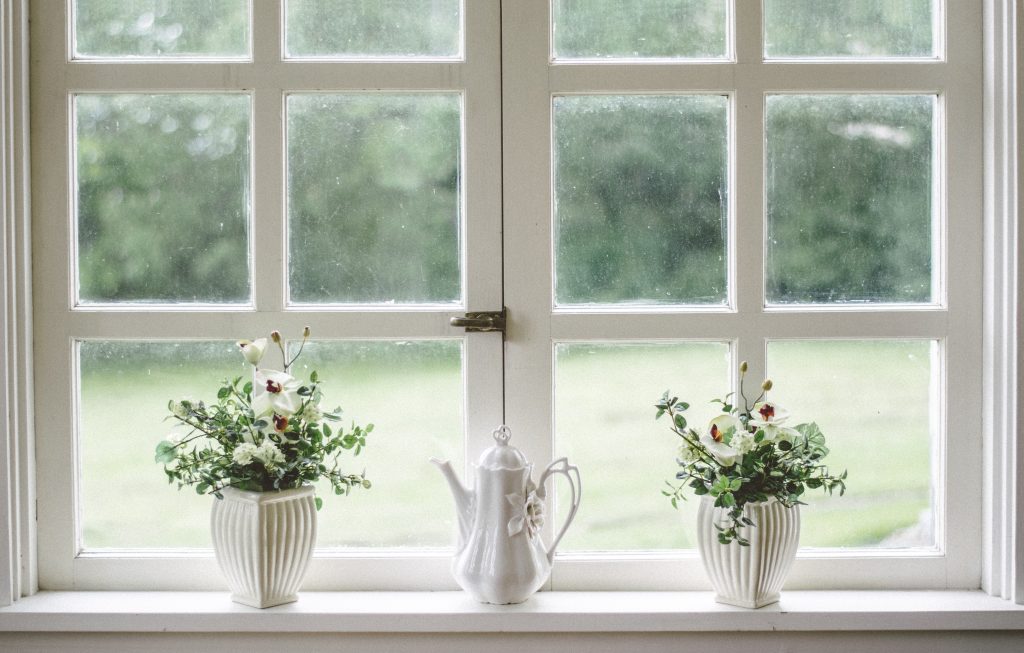 Windows in a Jacksonville home