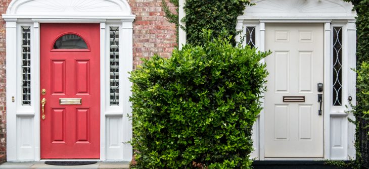 fiberglass doors in a jacksonville home