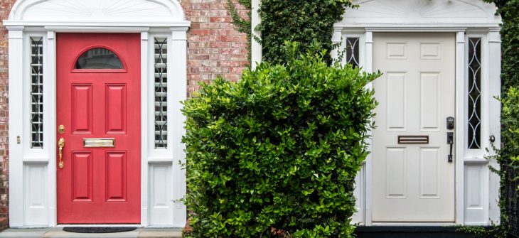 fiberglass doors in a jacksonville home