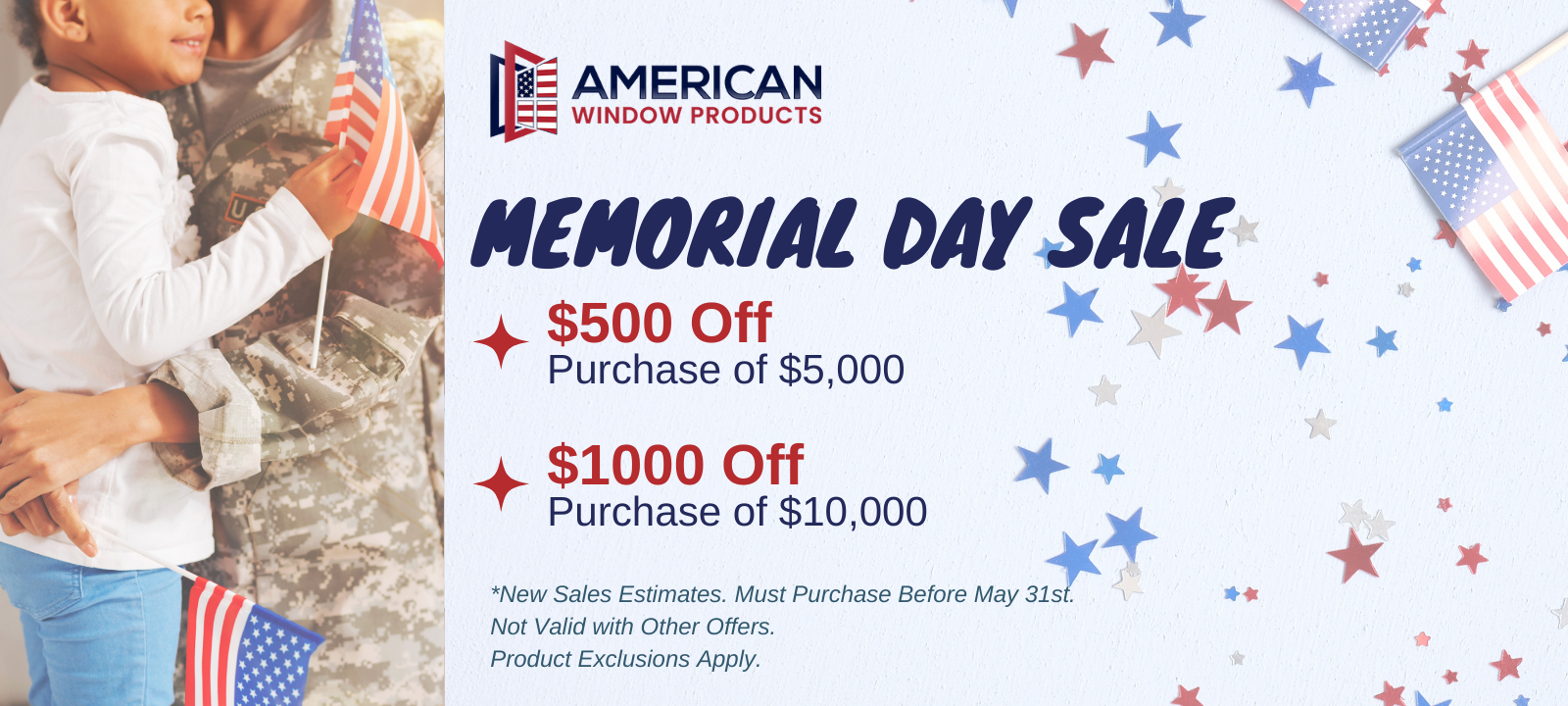 MEMORIAL DAY SALE